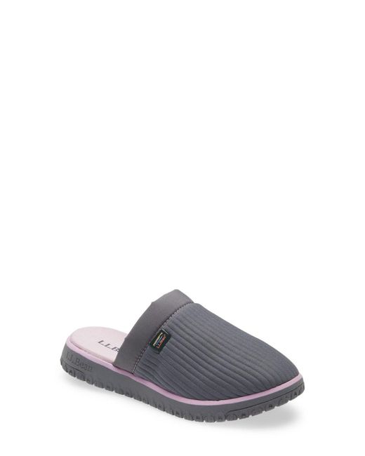 L.L. Bean Gray L. L. Bean Airlight 512398 Mule Scuffs Slip-On Slipper Jobb2029