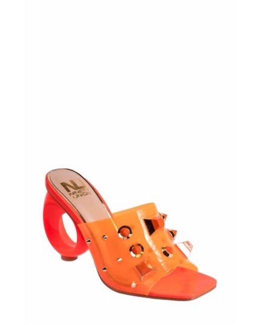 Ninety Union Red Vegas Heel Sandals