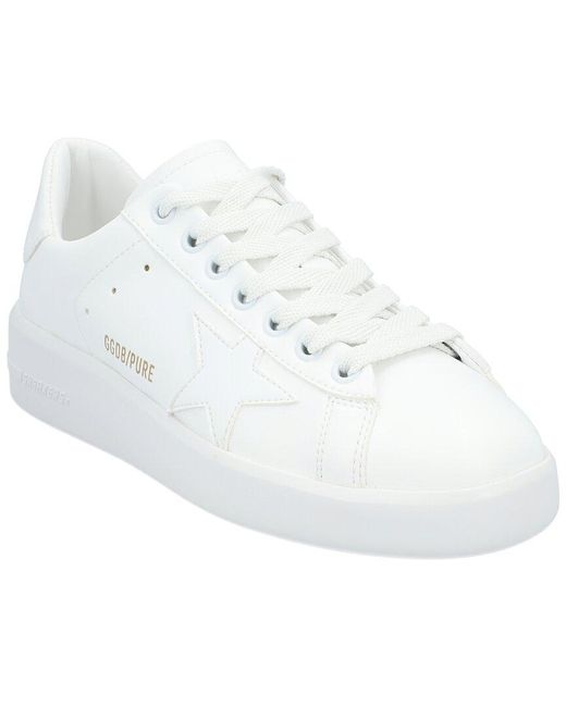 Golden Goose Deluxe Brand White Pure Star Leather Sneaker