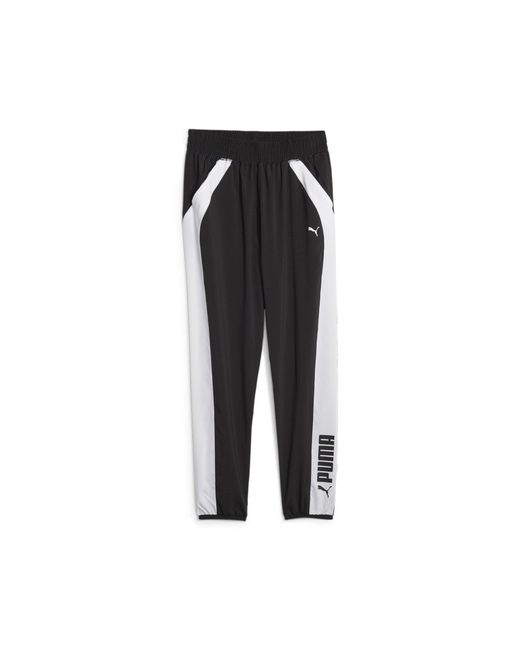 PUMA Black Fit Woven Training jogger