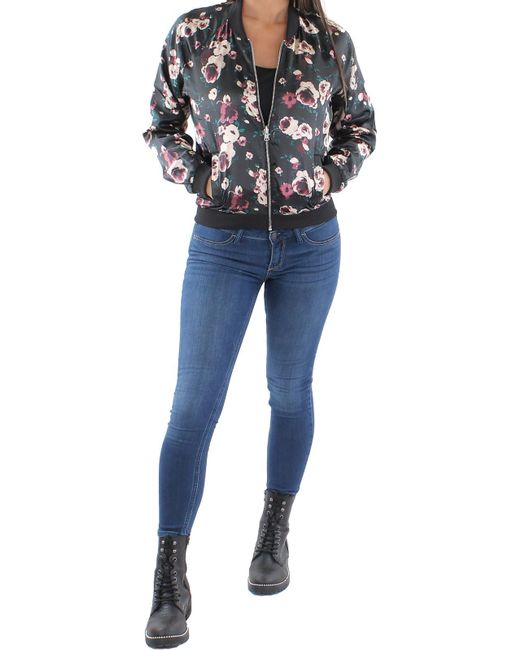 Shimmer store bomber jacket