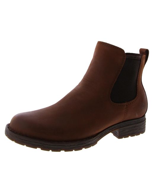 Born Cove Leather Pull On Chelsea Boots in Brown Lyst