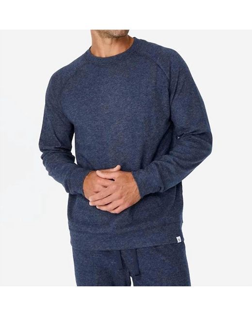 7 Diamonds Blue Generation Crewneck Pullover Sweatshirt for men