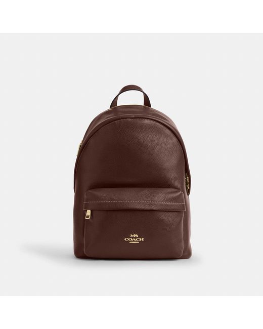 COACH Taylor Small Backpack in Brown | Lyst