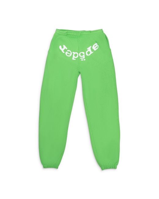 Sp5der Green Og Web V2 Jogger & Sweatpants for men