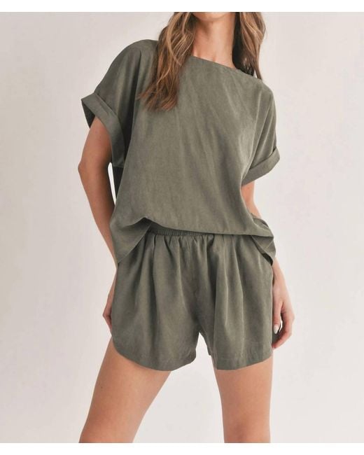 Klesis Green Sunday Suede Set
