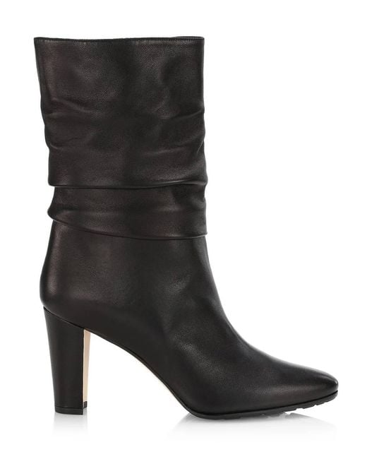 Manolo Blahnik Black Calasso Boot