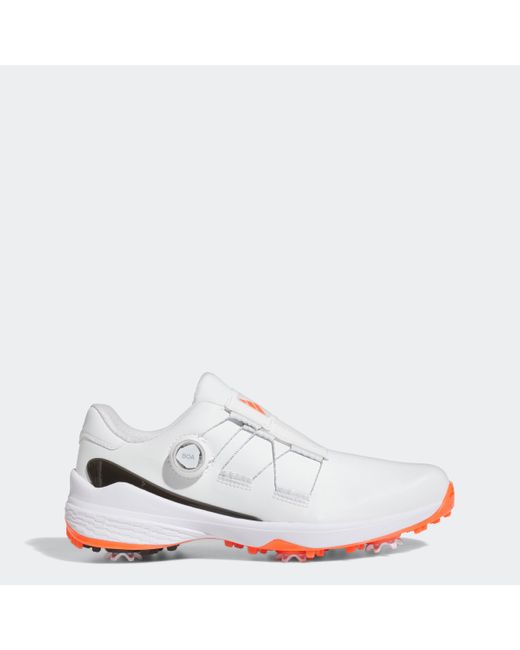 Adidas White Zg23 Boa Golf Shoes for men