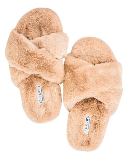 Kheloni Natural Sally Slippers