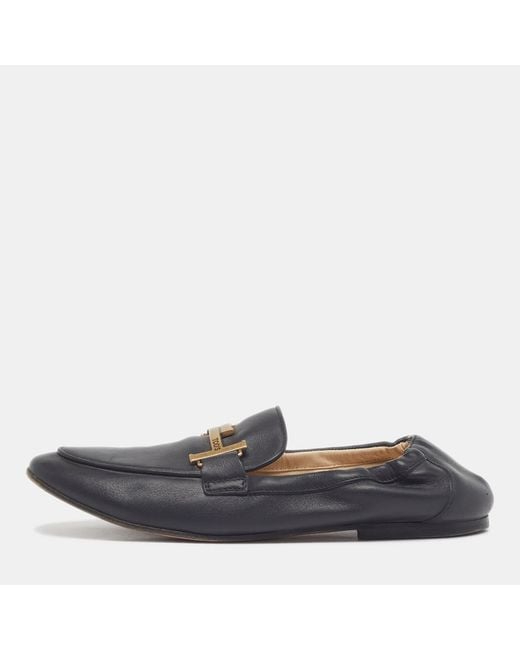 Tod's Blue Double T