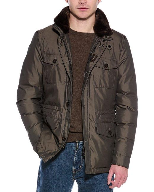 Moorer Black Barto Down Jacket for men