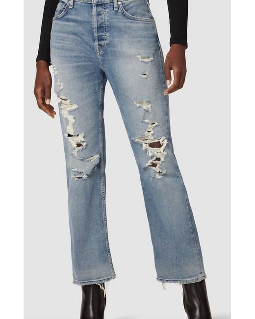 hudson thalia loose fit jeans