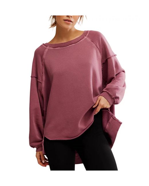 Fp Movement Red One To Beat Pullover