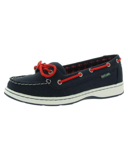 Eastland Sunset Mlb Contrast Trim Team Boat Shoes in Blue Lyst