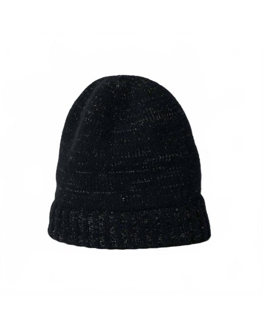 Hat Attack Black Classic Cashmere Slouch Hat