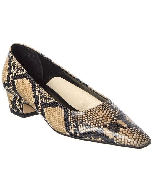 Aeyde Multicolor Rory Snake-embossed Pump