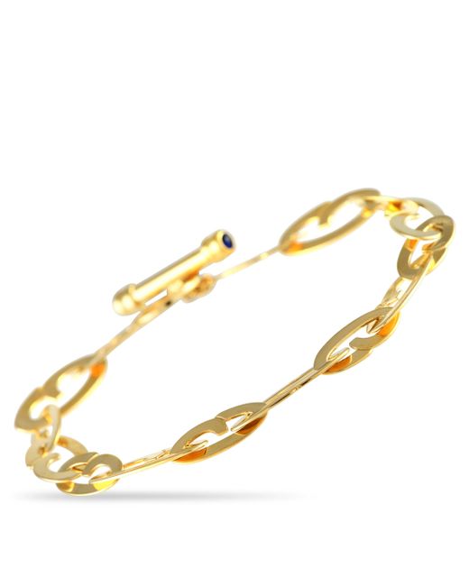 Roberto Coin Metallic 18k Yellow Chic And Shine Flat Link toggle Bracele Rc10-021424