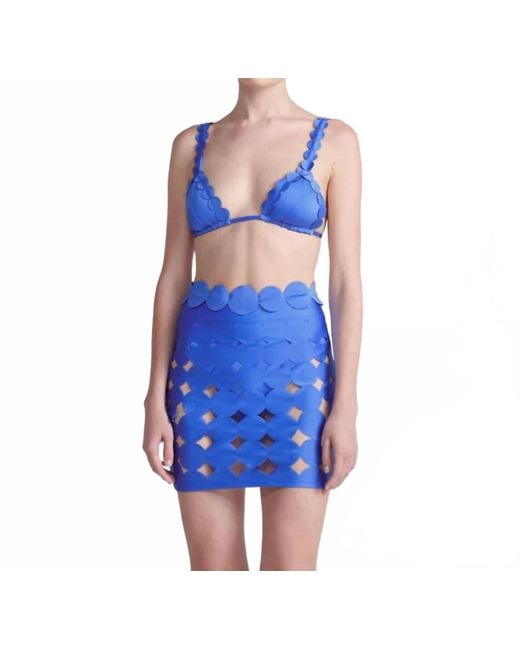 Ancora Blue Distopia Skirt