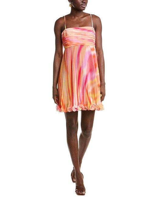 strapless open back dress AMUR main image 1