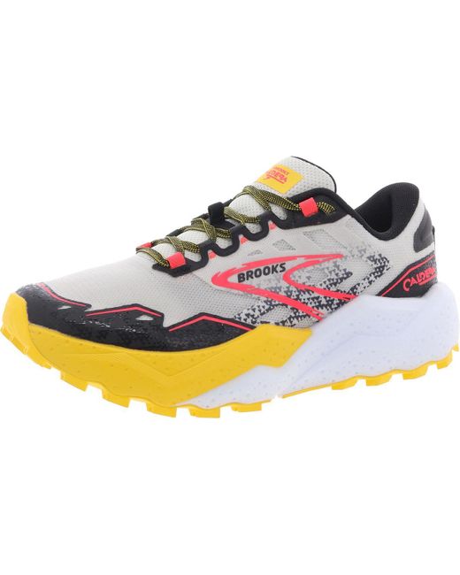 Brooks Multicolor Caldera 7 Lace-Up Manmade Running & Training Shoes