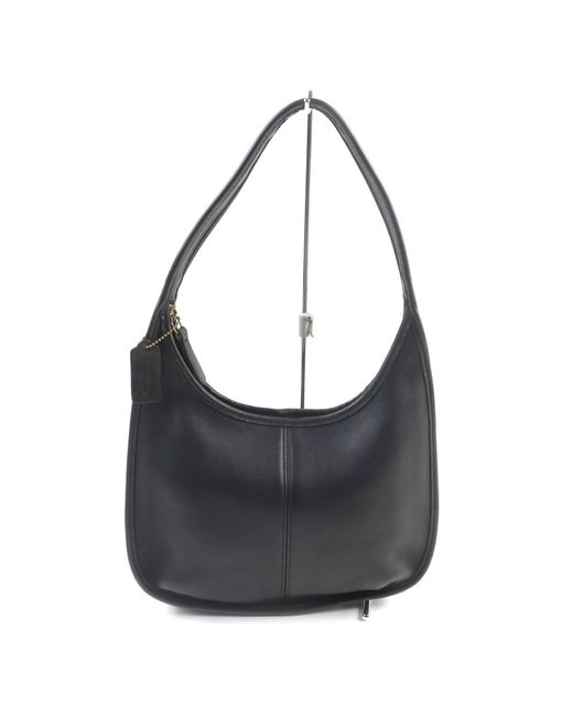 COACH Black Ergo Glove Leather Shoulder Bag