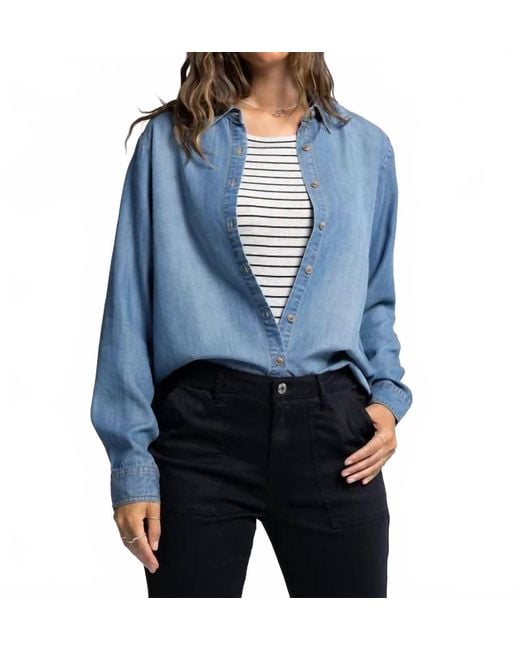 Thread & Supply Blue Grace Shirt