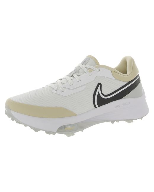 Nike Gray Zm Infinity Tour Next Tb Padded Insole Sport Golf Shoes for men