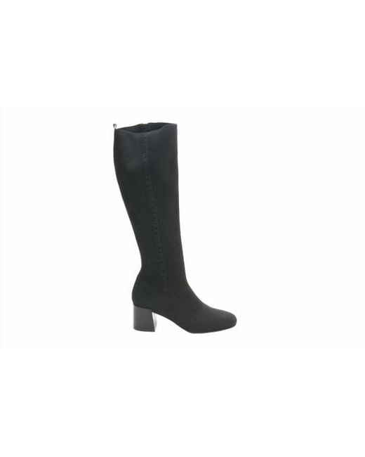 Vaneli Black Sophie Stretch Boot