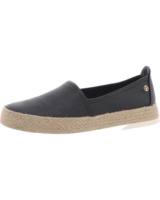 Giani Bernini Blue Archerr Metallic Round Toe Espadrilles