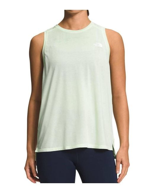 The North Face Green Wander Slitback Tank Top