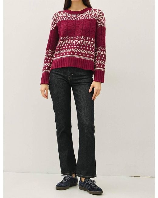 Be Cool Pink Benson Sweater