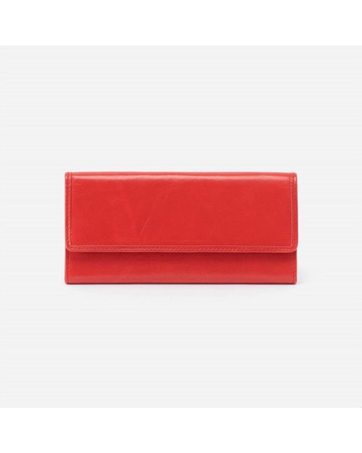 Hobo International Red Ardor Wallet
