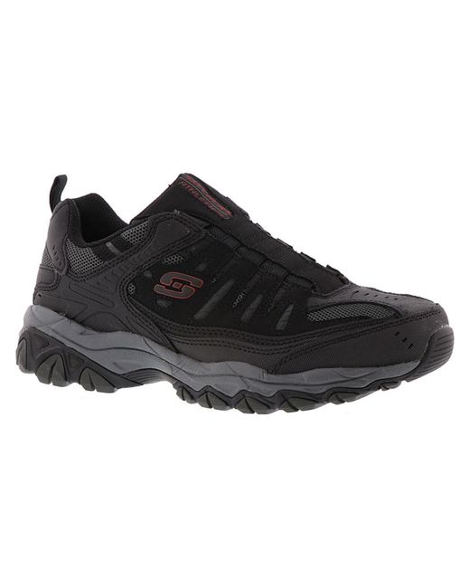 skechers men's afterburn slip on
