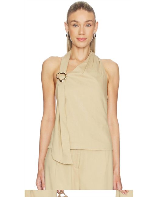 Line & Dot Natural Lelio Top