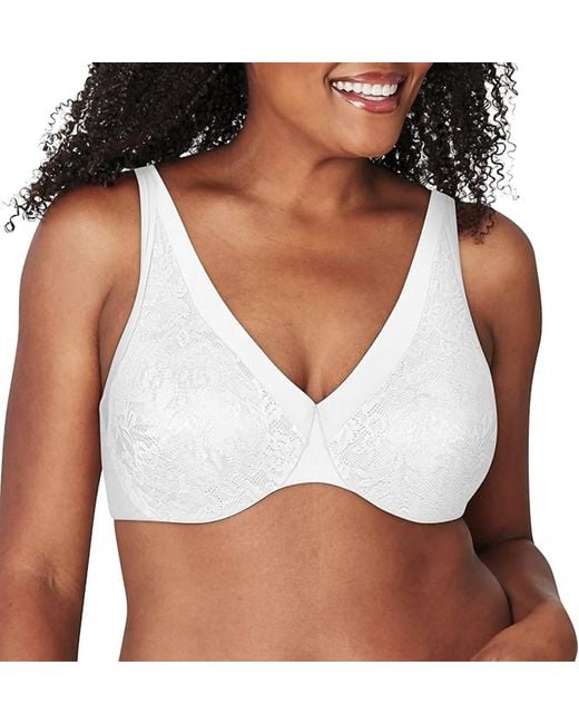 Playtex White Ultra Soft No Poke Dreamwire Underwire Bra