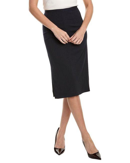 Michael Kors Black Michael Kors Wool-blend Pencil Skirt