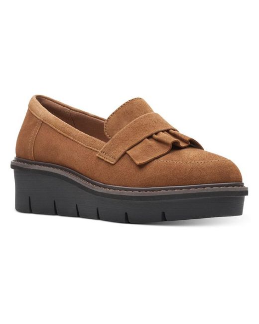 Clarks Brown Collection Airabell Slip Loafers