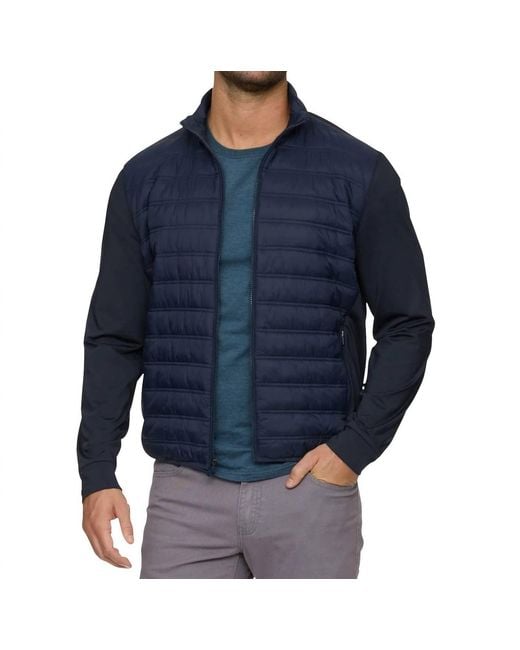 Flag & Anthem Blue Worthington Performance Puffer Jacket for men