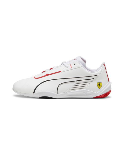PUMA White Ferrari R-cat Machina Sneakers for men
