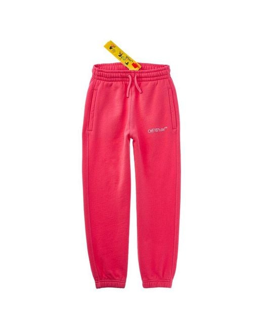 Off-White c/o Virgil Abloh Pink Off Solid Sweatpant
