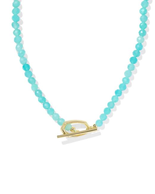 Kendra Scott Blue Sylvia Strand Necklace