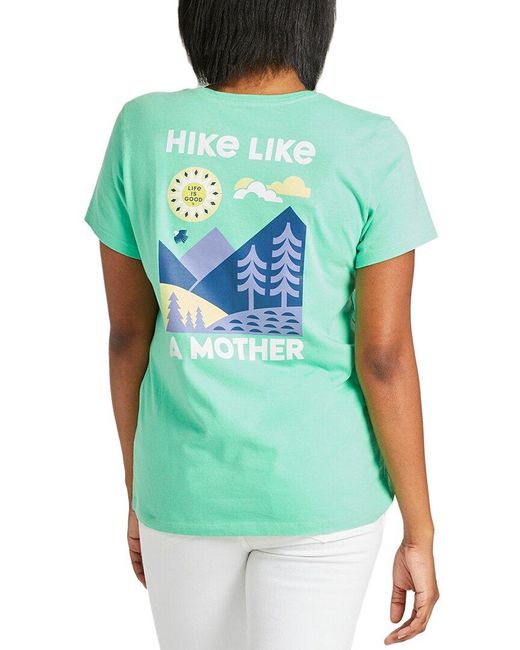 Cotton Crusher T-shirt in Green 