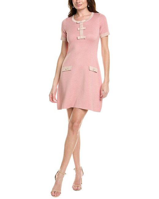 Taylor Pink Sweaterdress