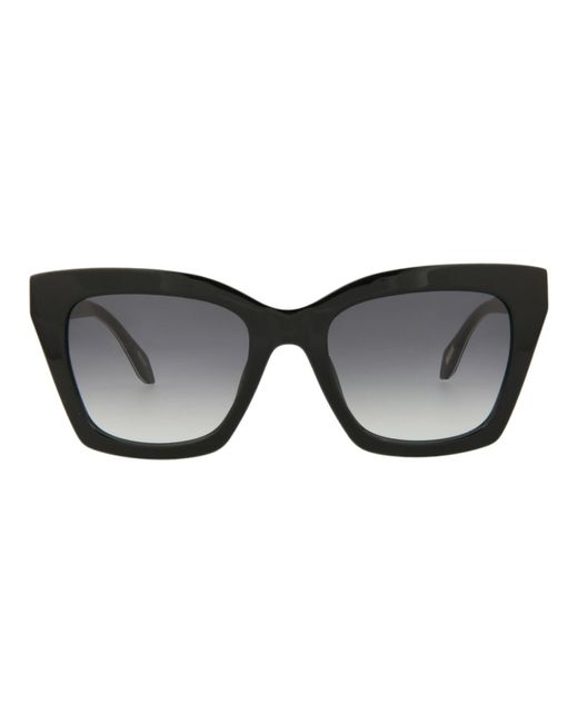 Just Cavalli Black Cat Eye-frame Acetate Sunglasses