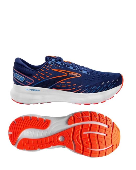 Brooks Blue Glycerin 20 Running Shoes for men