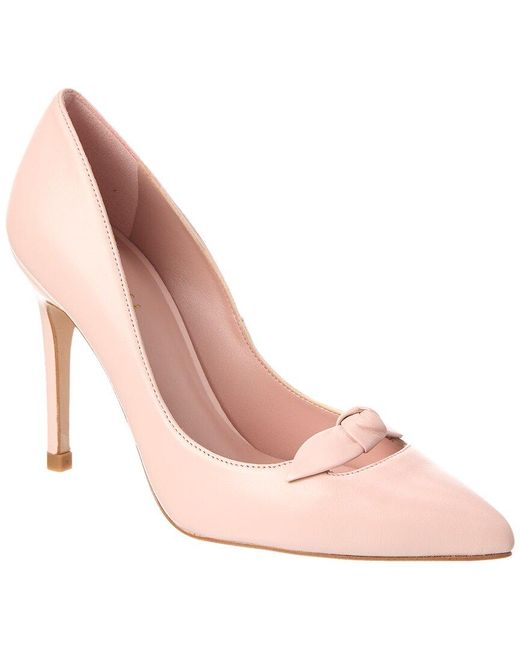 Ted Baker Pink Teliah Leather Pump