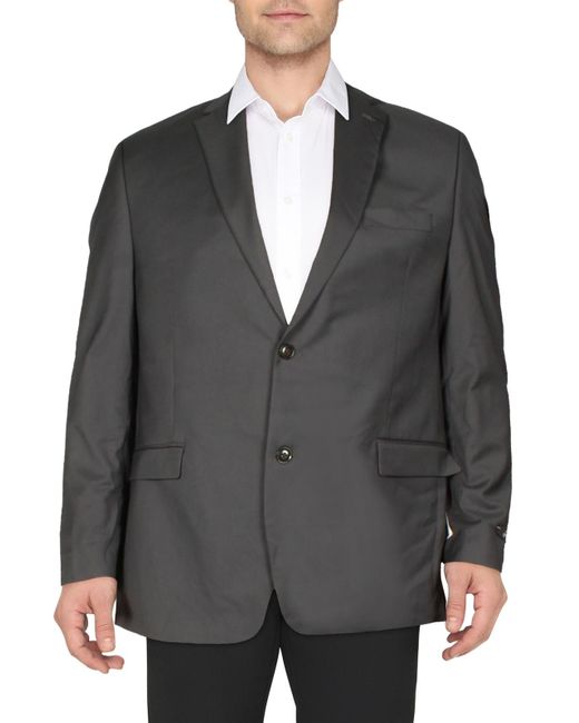 Sean John Gray Classic Fit Printed Suit Jacket for men
