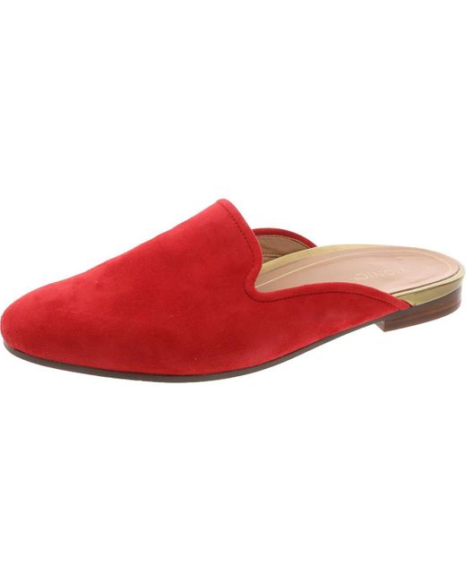 Vionic Red Willia Mule Slip On Mules
