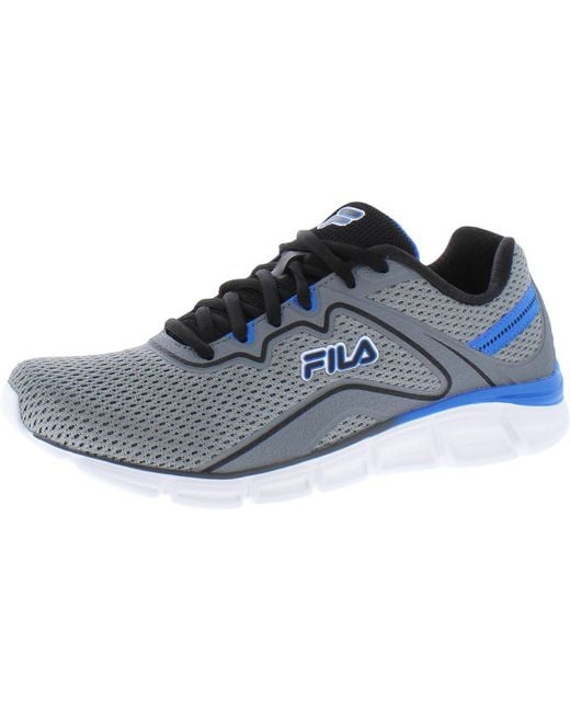 Fila Men's Blue Memory Vernato Workout Finess Running Shoes