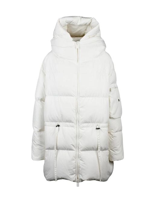 Bacon White Polyester Cloud 78 Down Jacket